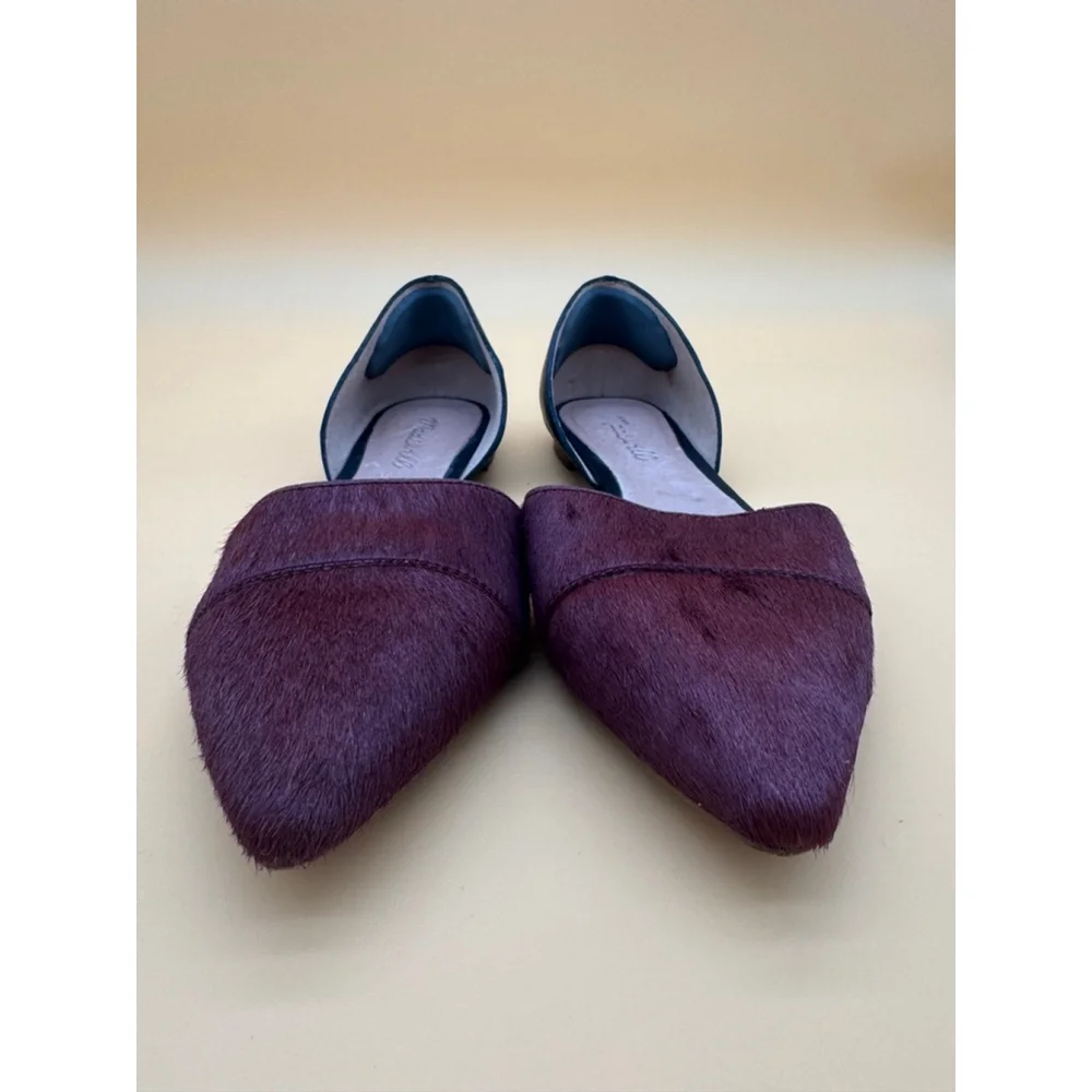 Women's Madewell Flats Size 7 Purple and Black - Picture 2 of 6